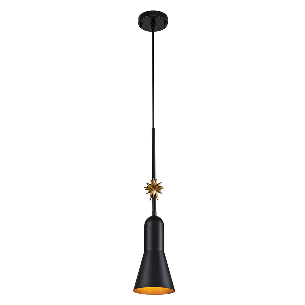 Подвесной светильник с конусным плафоном и декоративной звездой 57 см Elstead Lighting