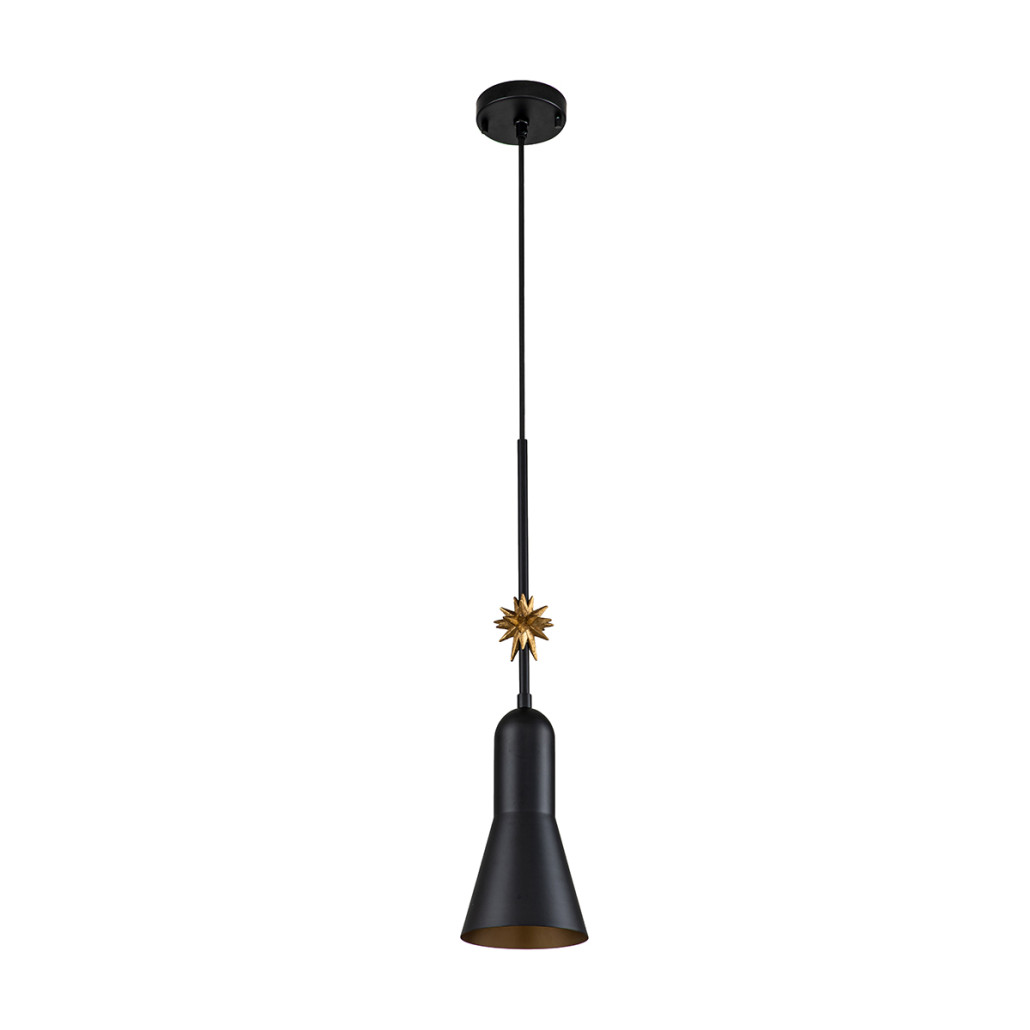 Подвесной светильник с конусным плафоном и декоративной звездой 57 см Elstead Lighting