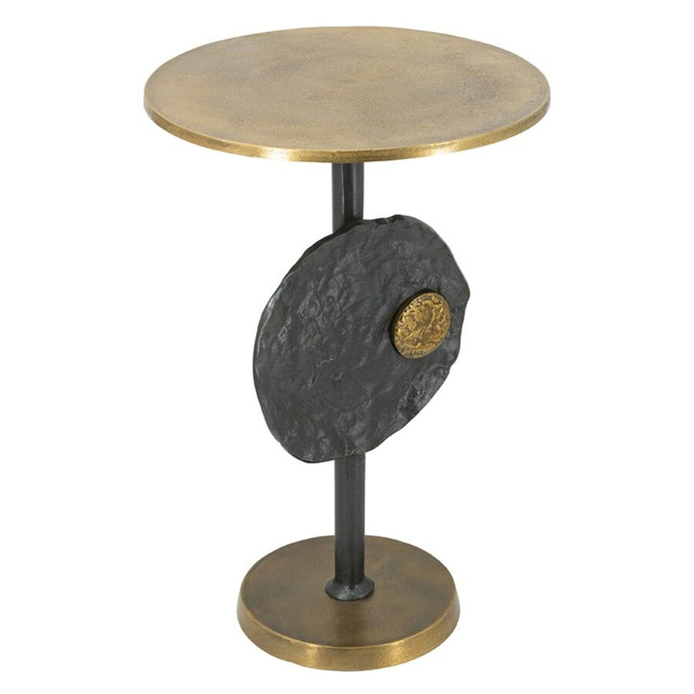 Столик приставной с абстрактным основанием и акцентом в виде золотистого диска Heavenly Space