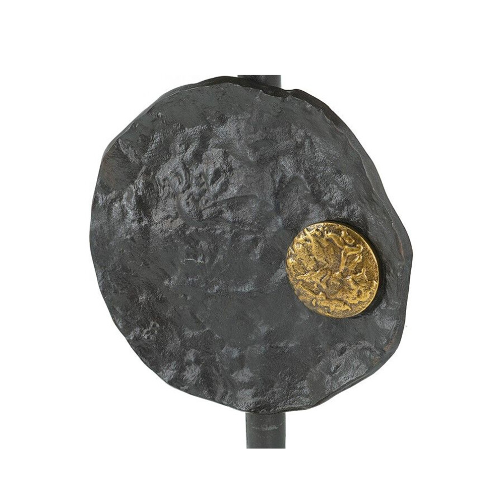 Столик приставной с абстрактным основанием и акцентом в виде золотистого диска Heavenly Space