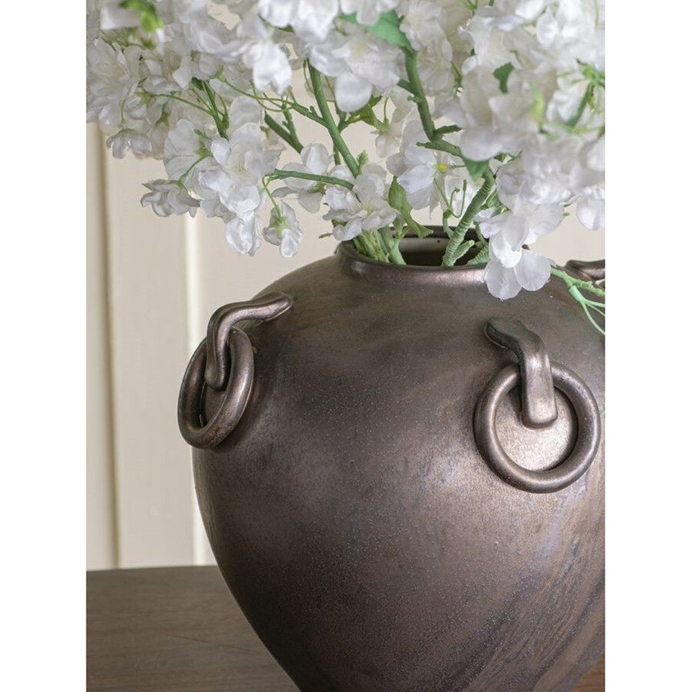 Ваза в виде старинного сосуда с кольцевыми ручками Warm Vessel