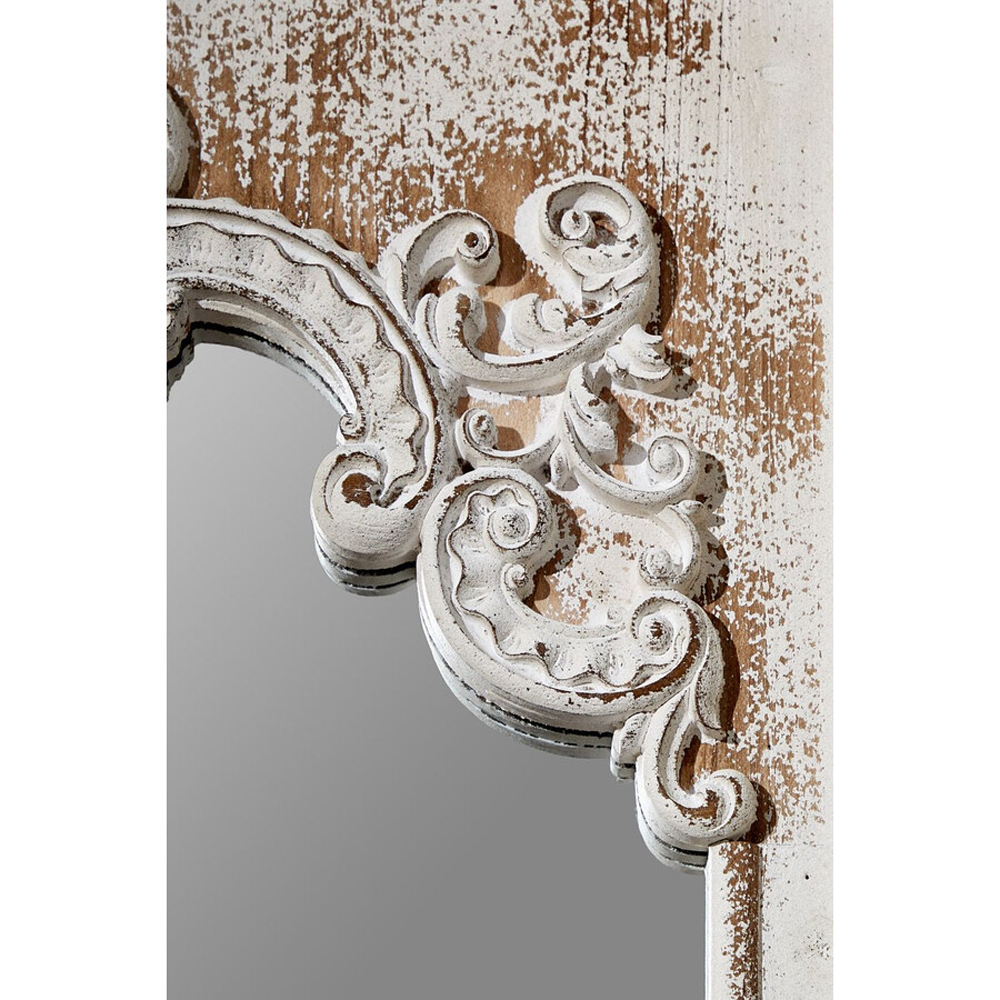 Зеркало настенное с деревянной рамой в винтажном исполнении Palace Baroque