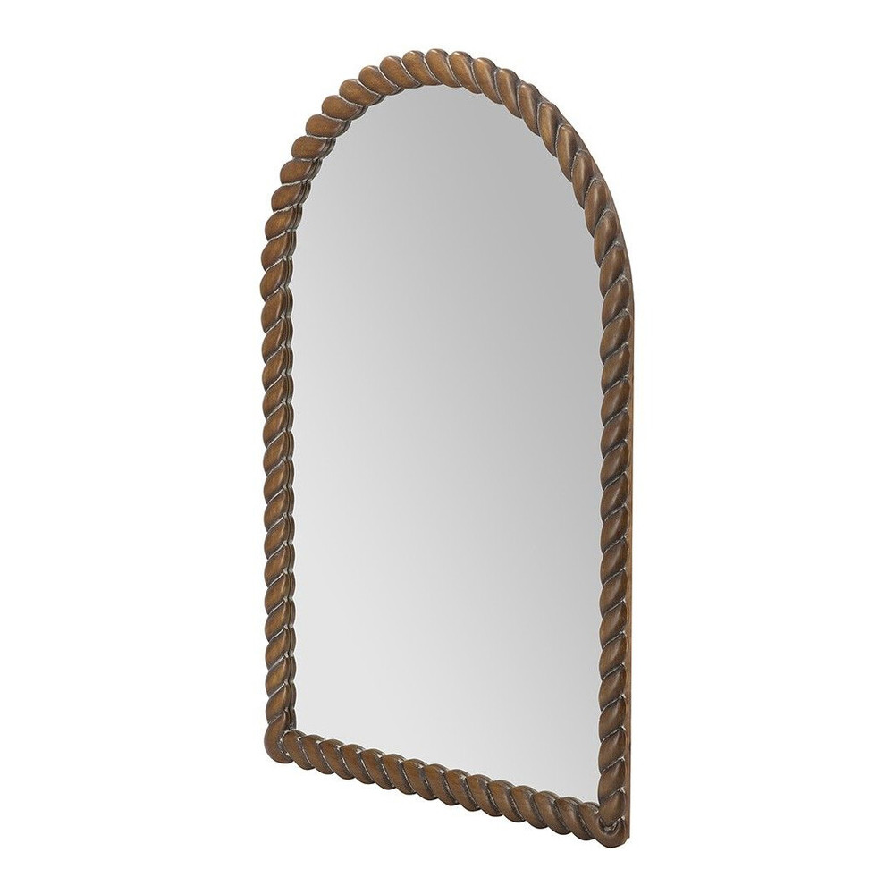 Зеркало с текстурной рамой из натурального дерева  Pine Wall Mirror