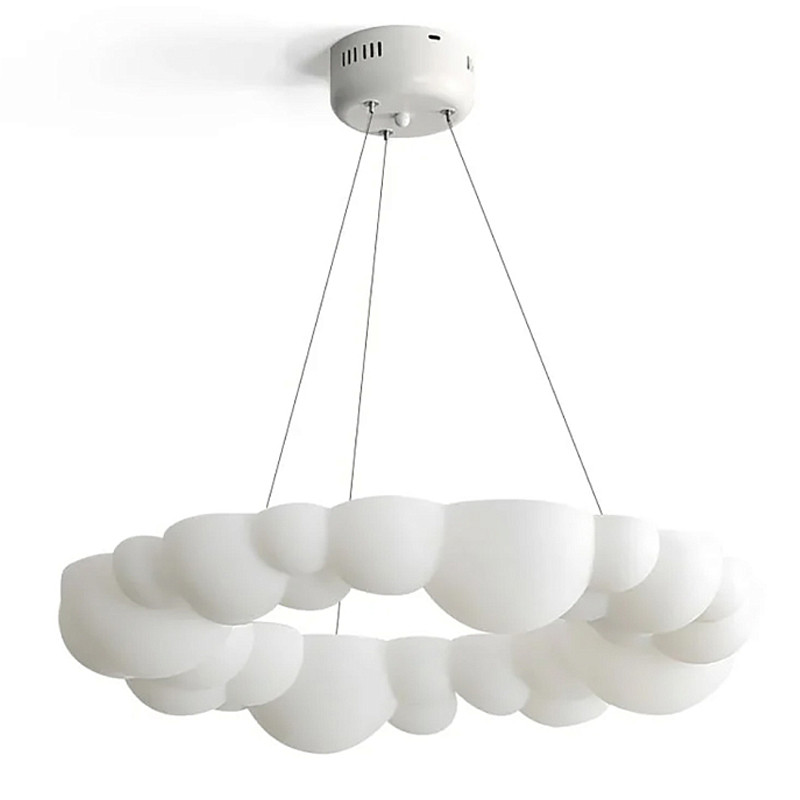 Люстра подвесная облако с цоколем LED Cloudy Light