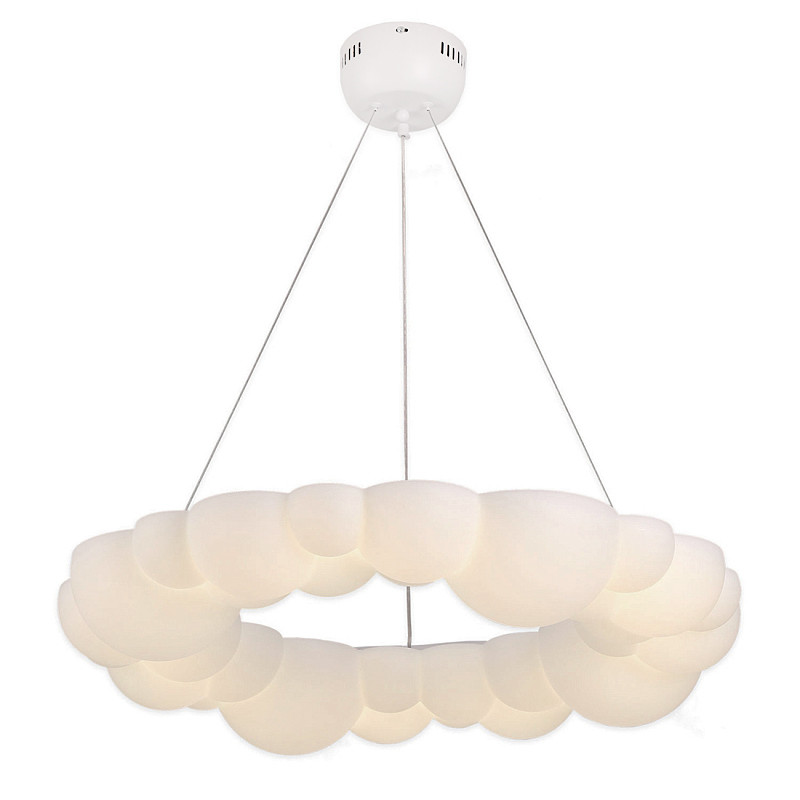 Люстра подвесная облако с цоколем LED Cloudy Light