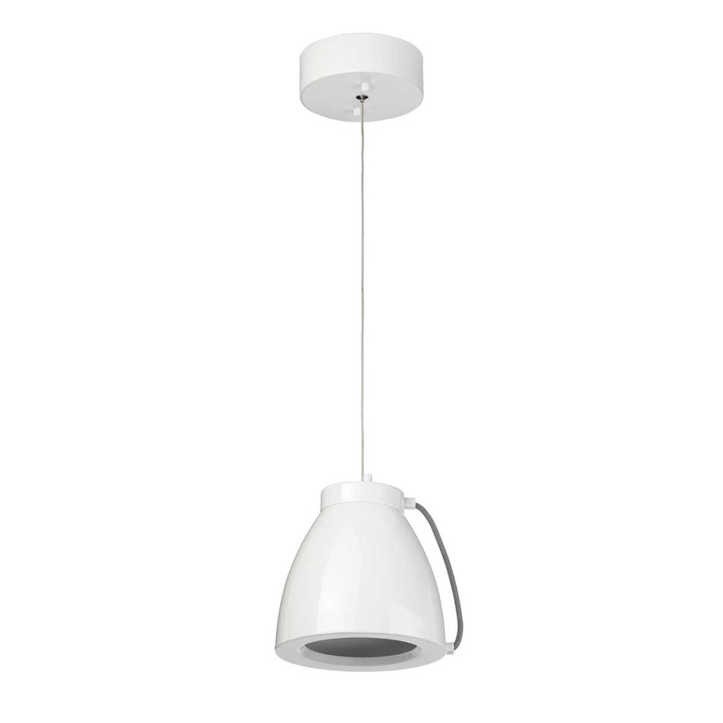 Подвесной светильник белого цвета с полусферическим плафоном Elstead Lighting