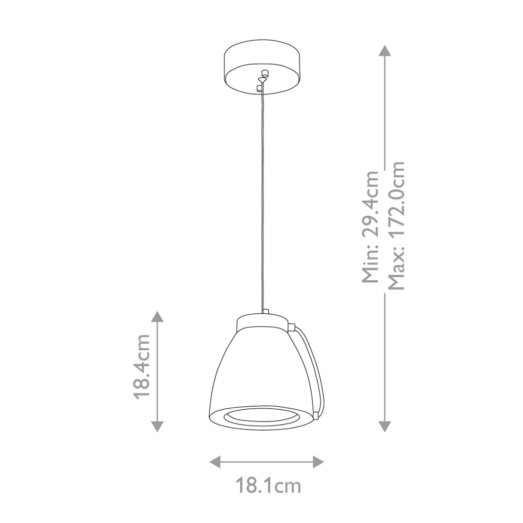 Подвесной светильник белого цвета с полусферическим плафоном Elstead Lighting