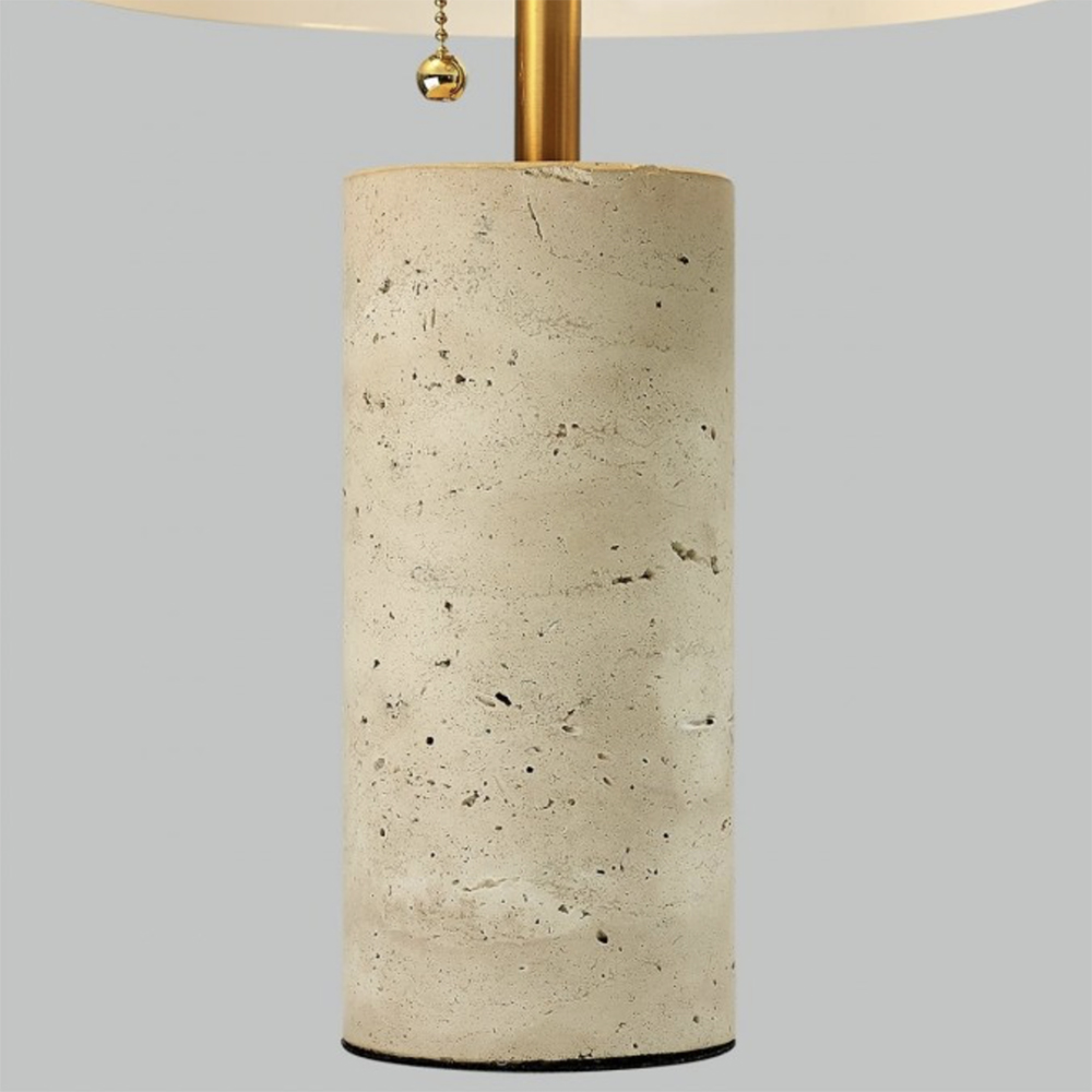 Настольная Лампа Lorenza Brass Beige stone