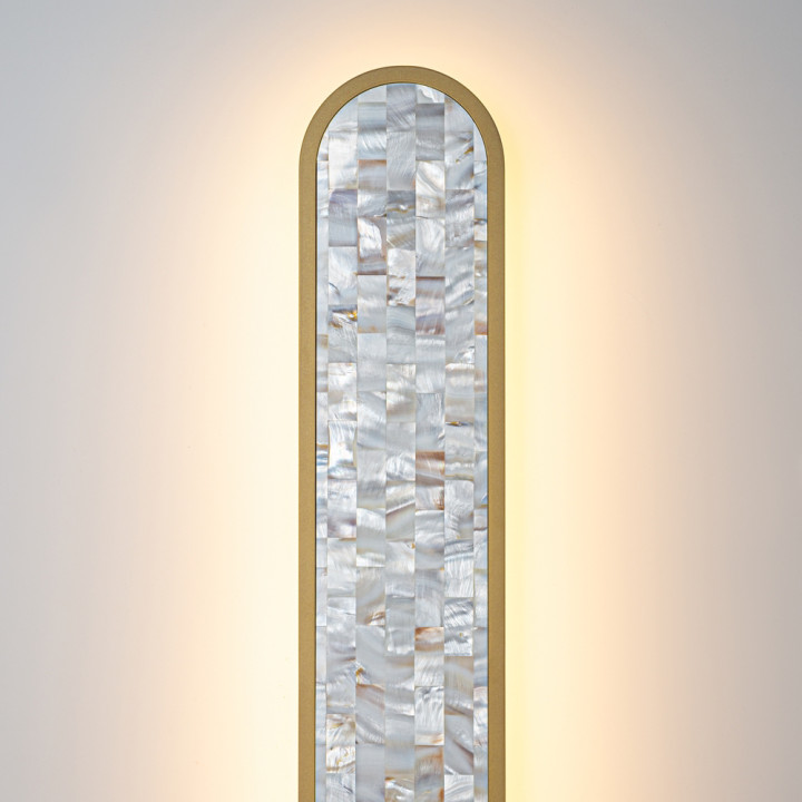 Бра перламутровый Lunaris 60 см