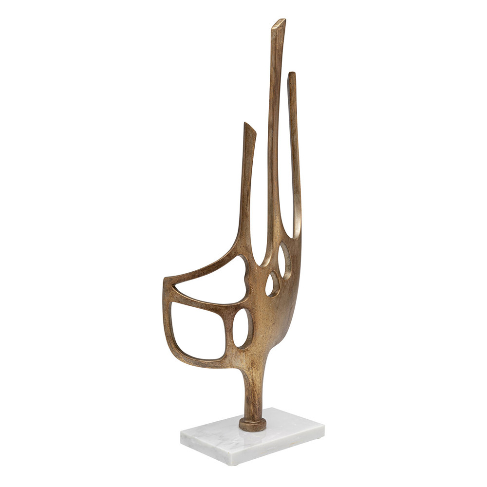 Аксессуар современный Абстракция Abstract Sculpture Brass