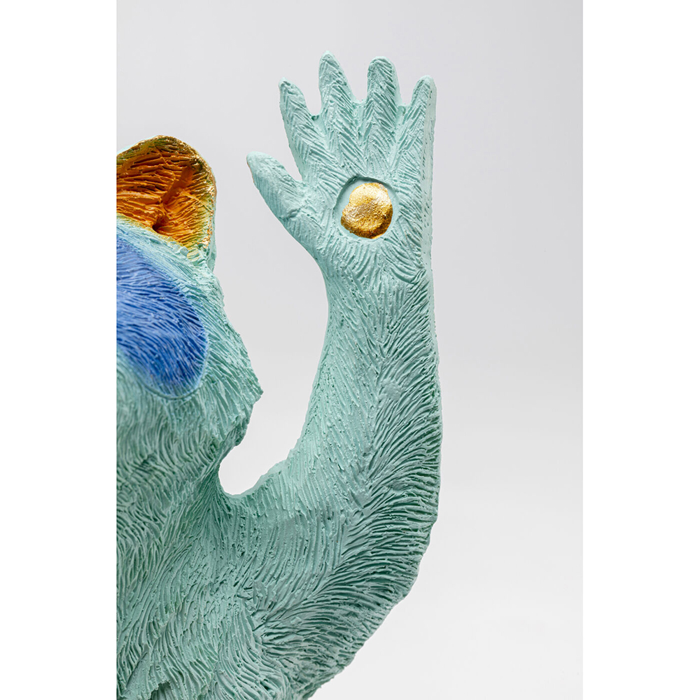 Настольная лампа для детской Голубой Енот