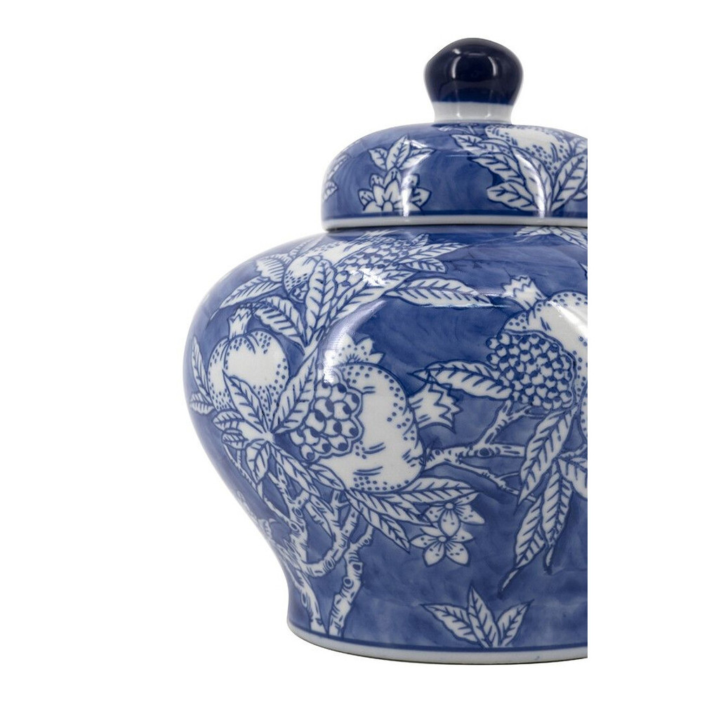 Ваза с крышкой в китайском стиле Гранатовое дерево Blooming Pomegranate