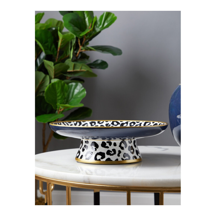 Блюдо фарфоровое Гепард Serengeti