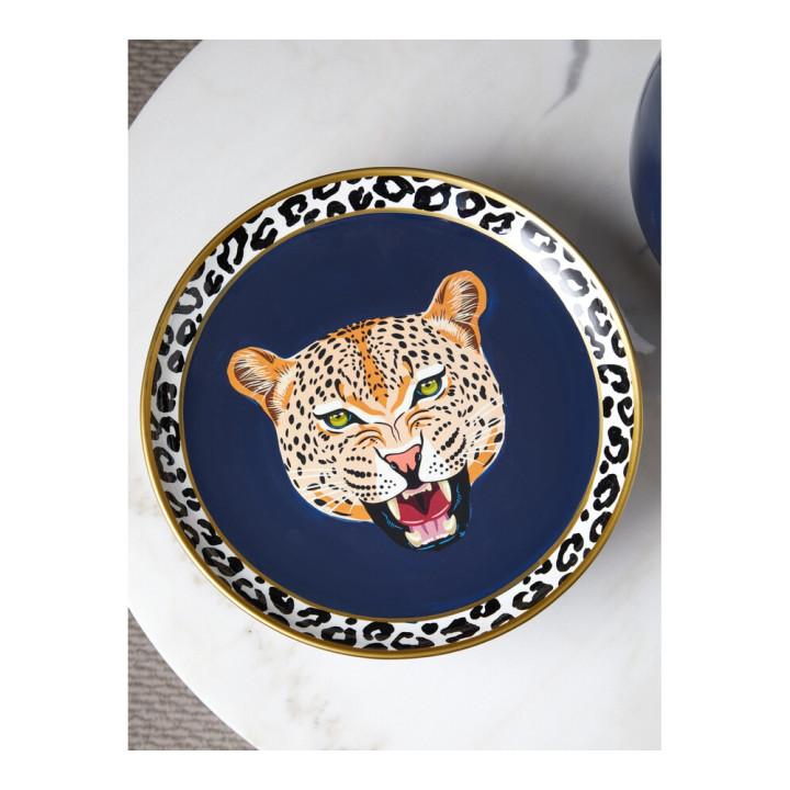 Блюдо фарфоровое Гепард Serengeti