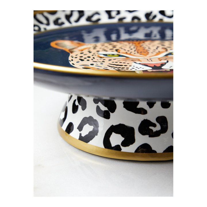 Блюдо фарфоровое Гепард Serengeti
