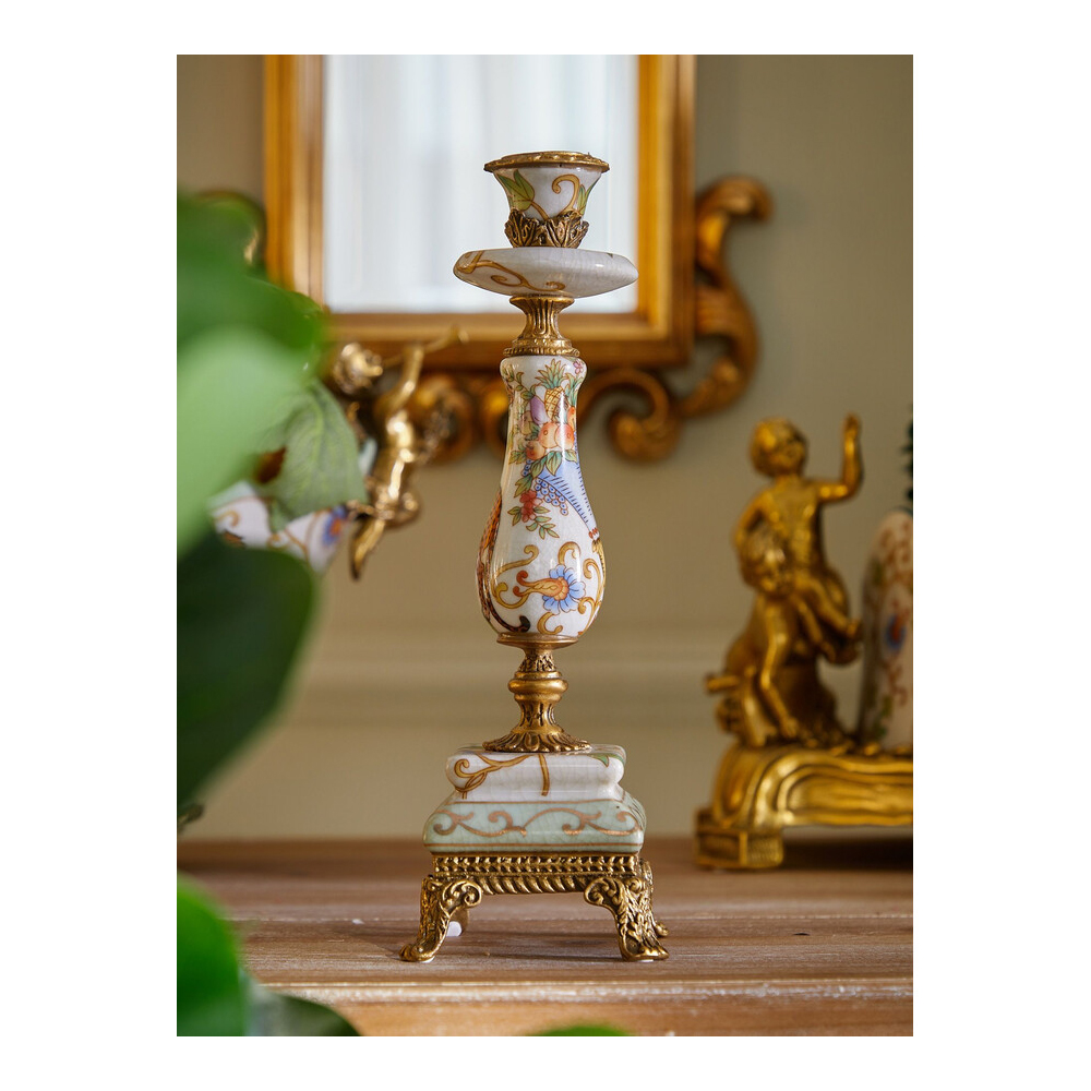 Подсвечник с растительным и животным дизайном Centennial Garden