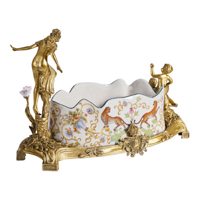 Чаша фарфоровая с ангелами Porcelain Angels of Paradise