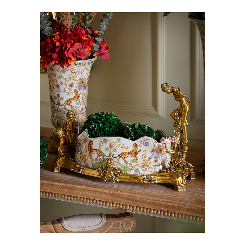 Чаша фарфоровая с ангелами Porcelain Angels of Paradise