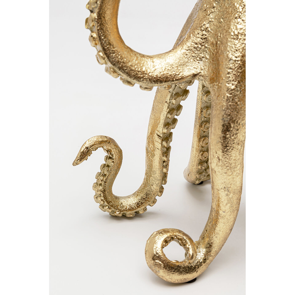 Подсвечник золотой Осьминог Gold Octopus Candlestick
