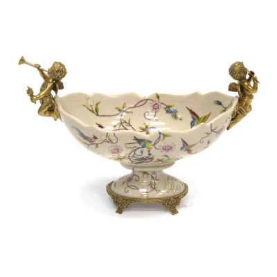 Чаша фарфоровая с ангелами Eden Garden