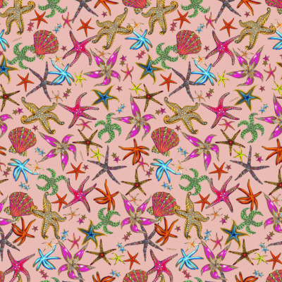 Stiletto Cabinet Pink nautical print
