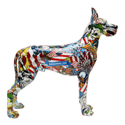 Статуэтка Graffiti Great Dane Поп-Арт