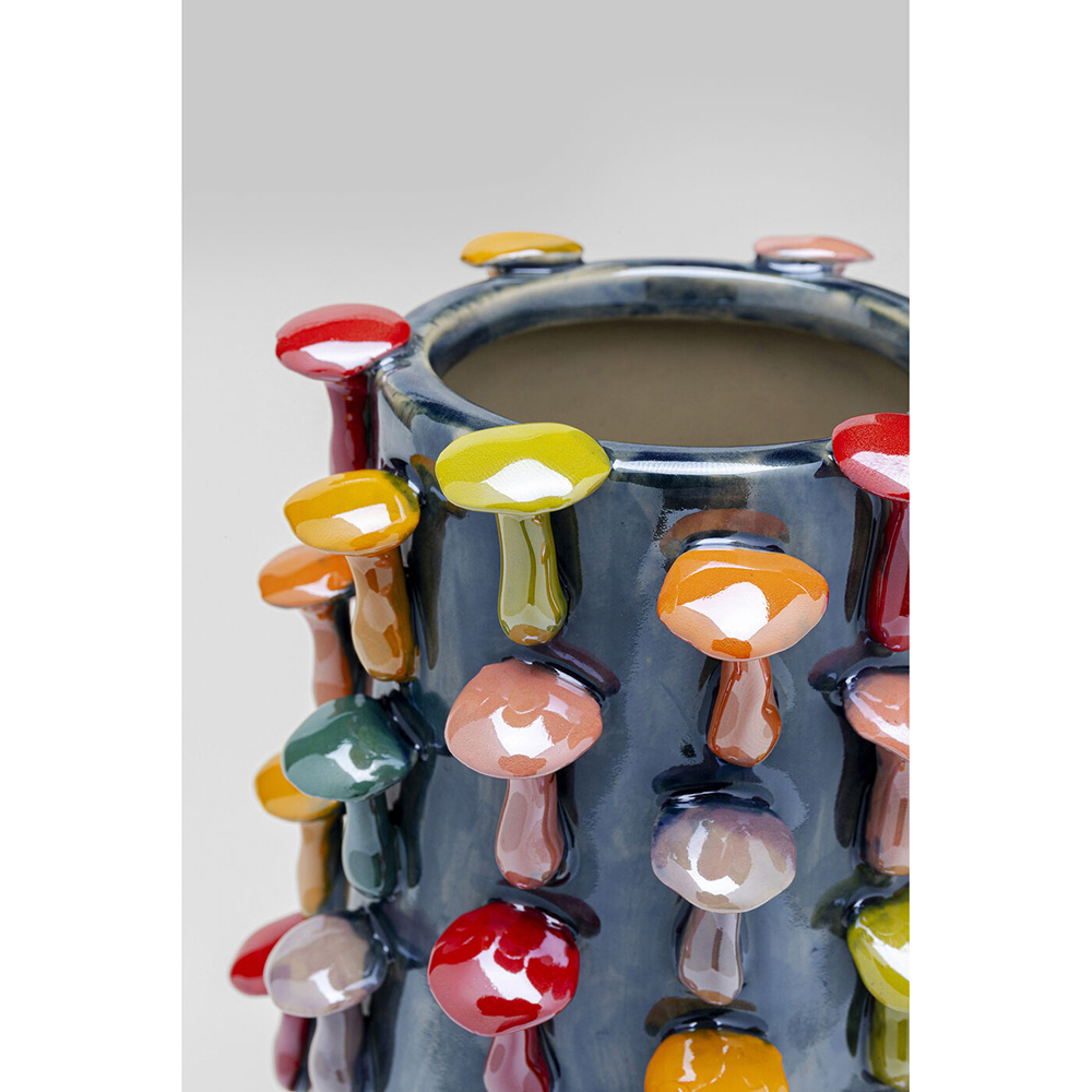 Ваза керамическая Mushrooms Multi