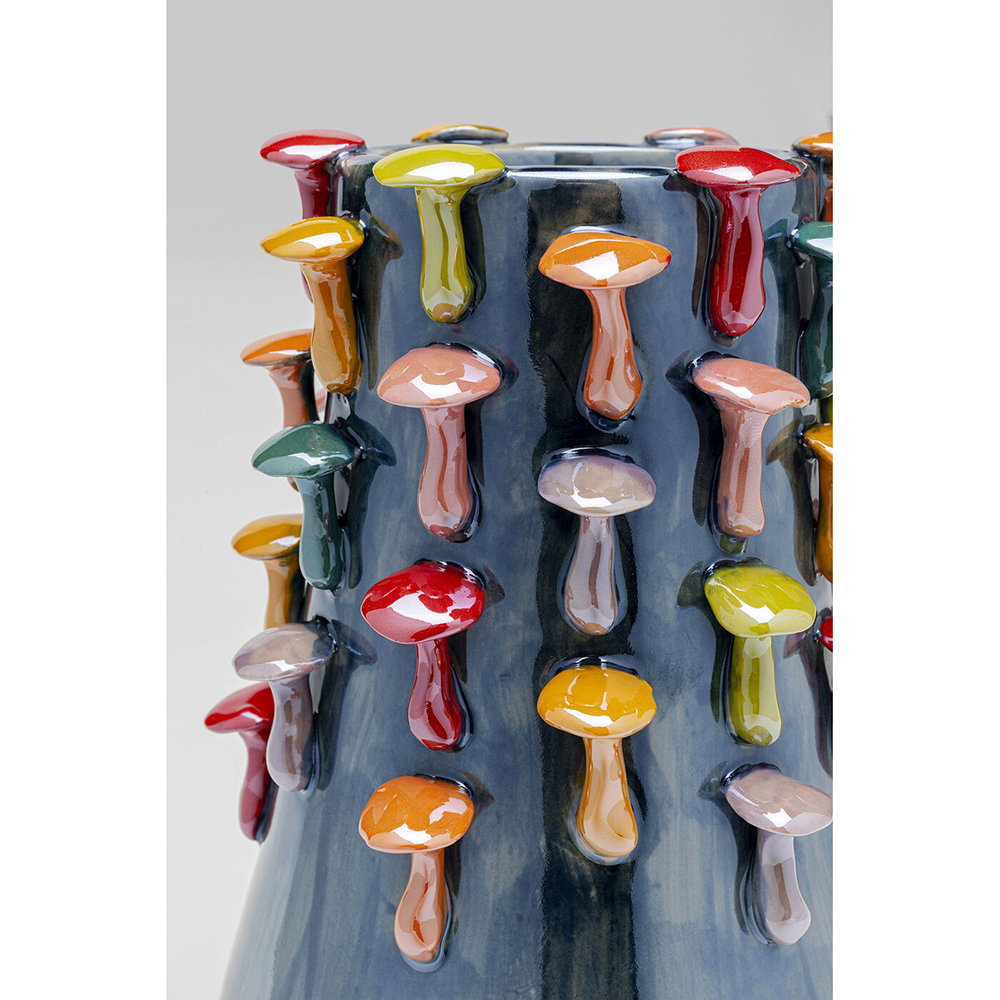 Ваза керамическая Mushrooms Multi