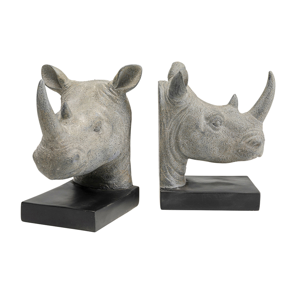 Держатель для книг Носороги