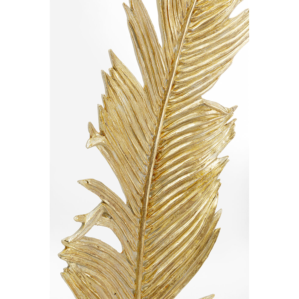 Декоративная статуя из металла Golden Feather