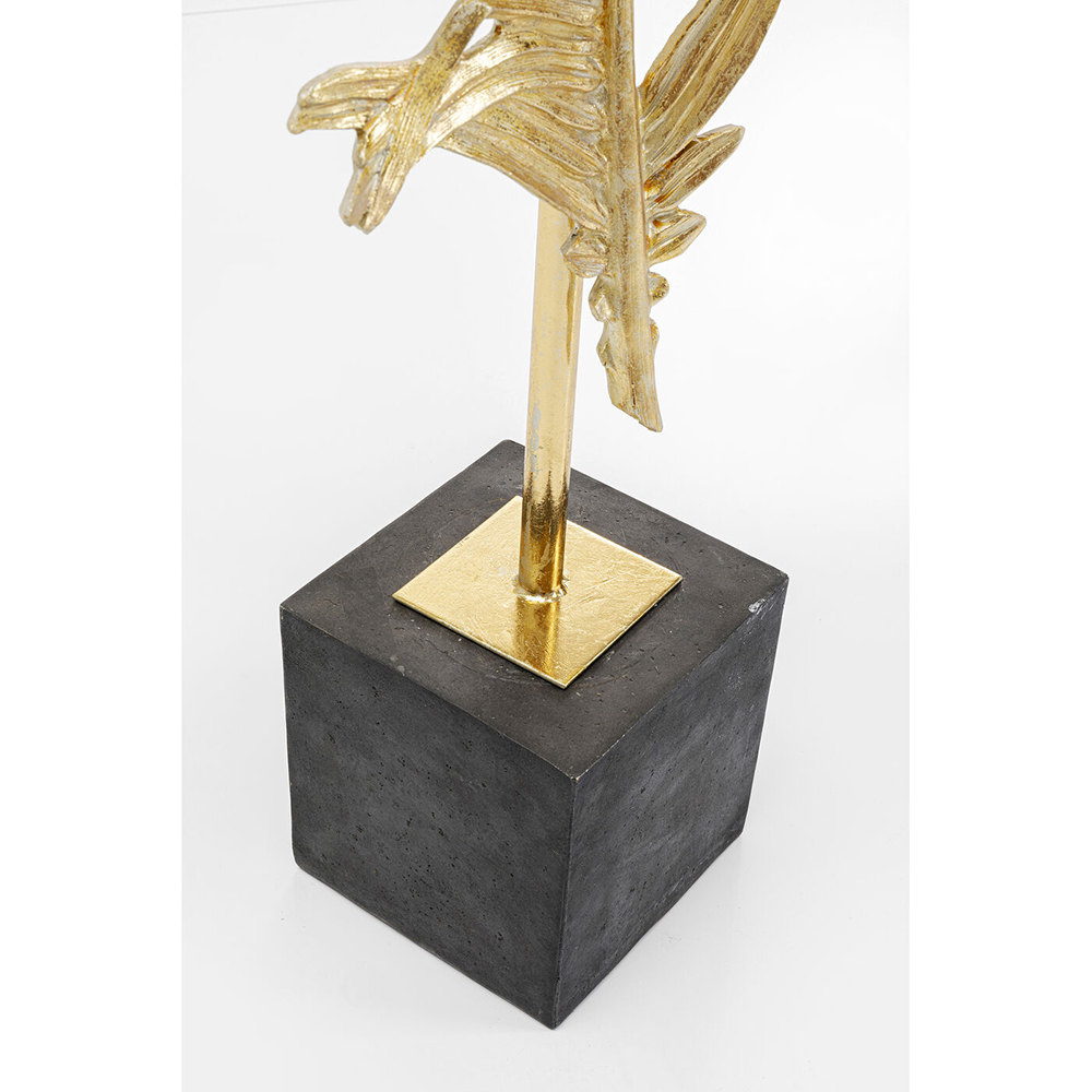 Декоративная статуя из металла Golden Feather