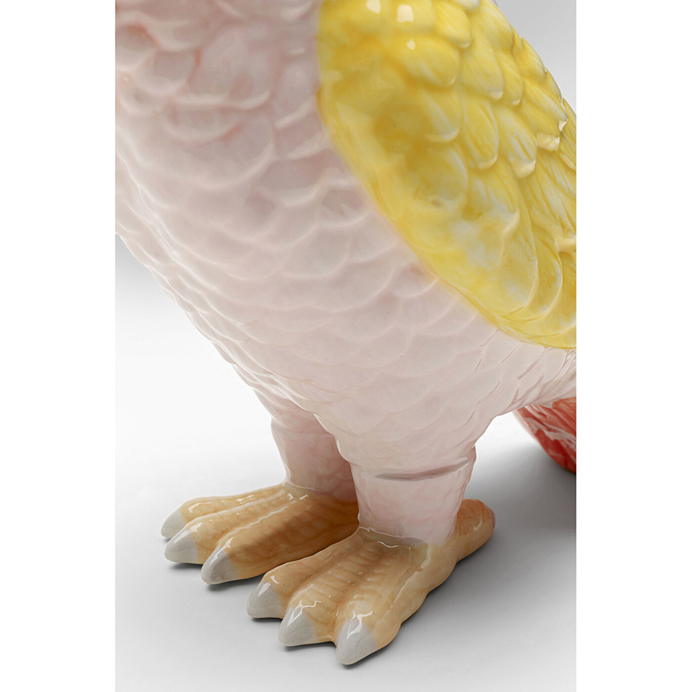 Декоративная банка с крышкой Pink Parrot
