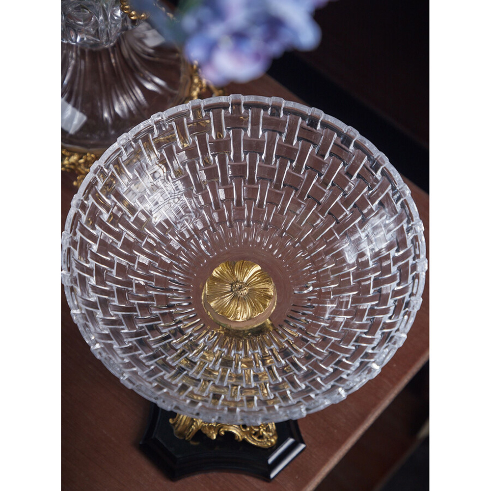 Чаша для фруктов с подножием в виде ангела Eden Garden