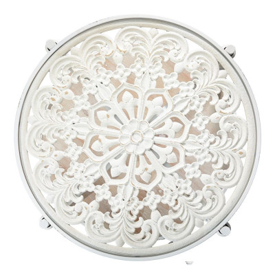 Журнальный столик из натурального дерева в винтажном стиле Openwork Coffee Table