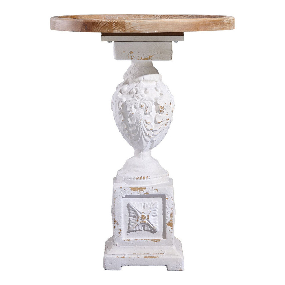 Приставной столик с резным античным узором Antique Engraving