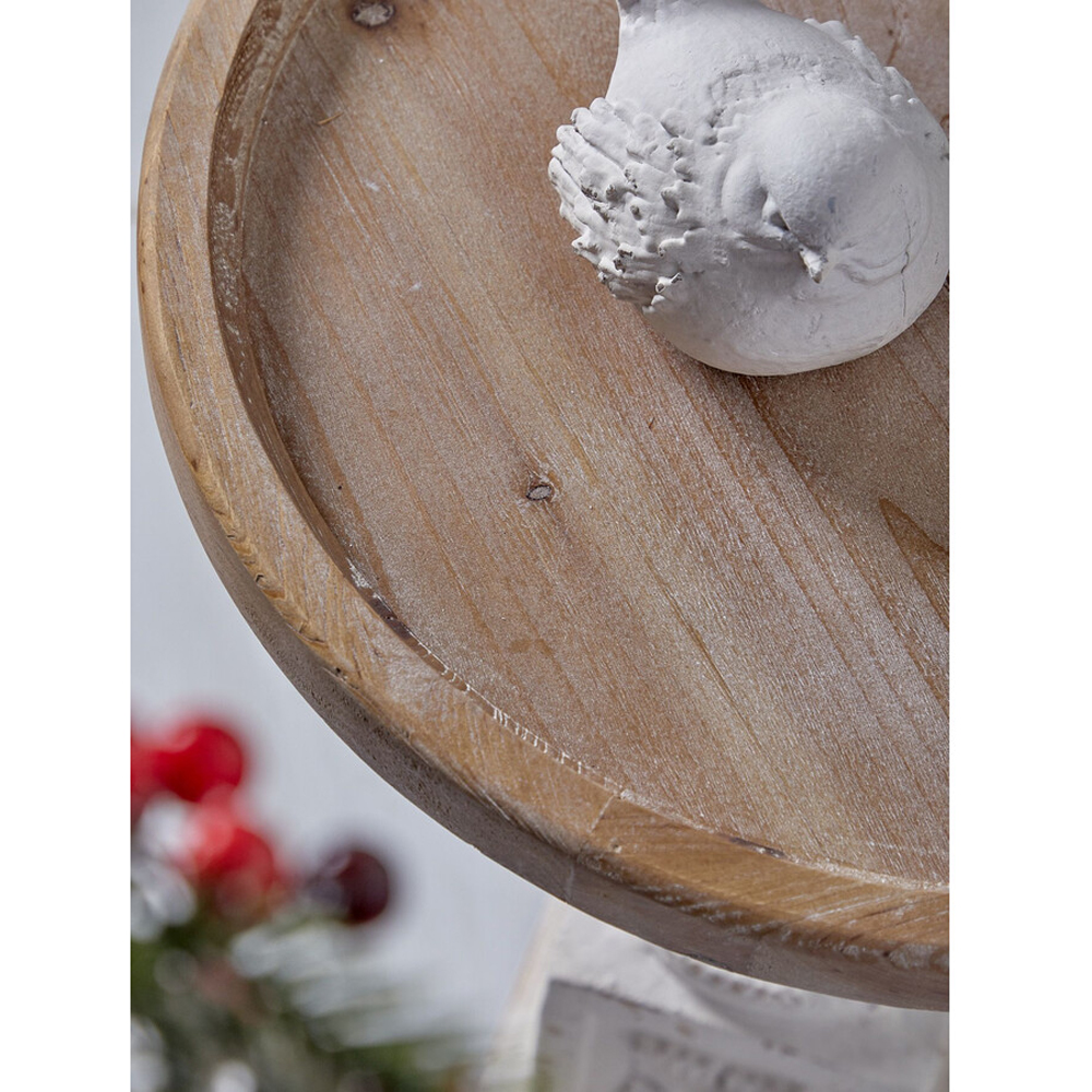 Приставной столик с резным античным узором Antique Engraving