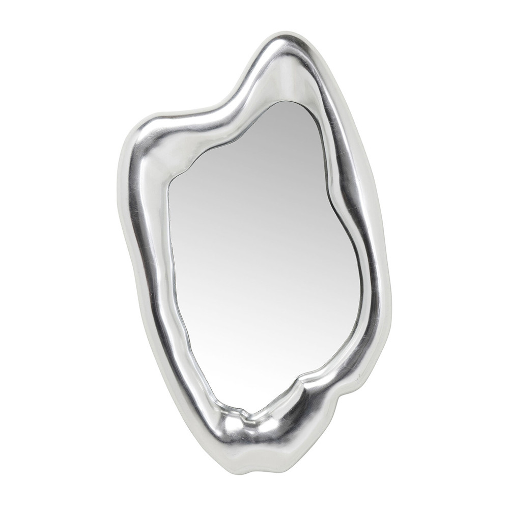 Зеркало в серебряной раме Liquid Iron