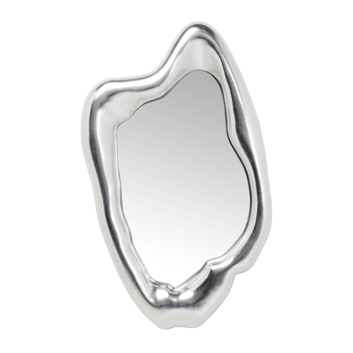 Зеркало в серебряной раме Liquid Iron