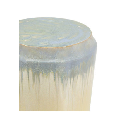 Керамический Табурет в оттенках бежевого и голубого цветов Gradient Stool