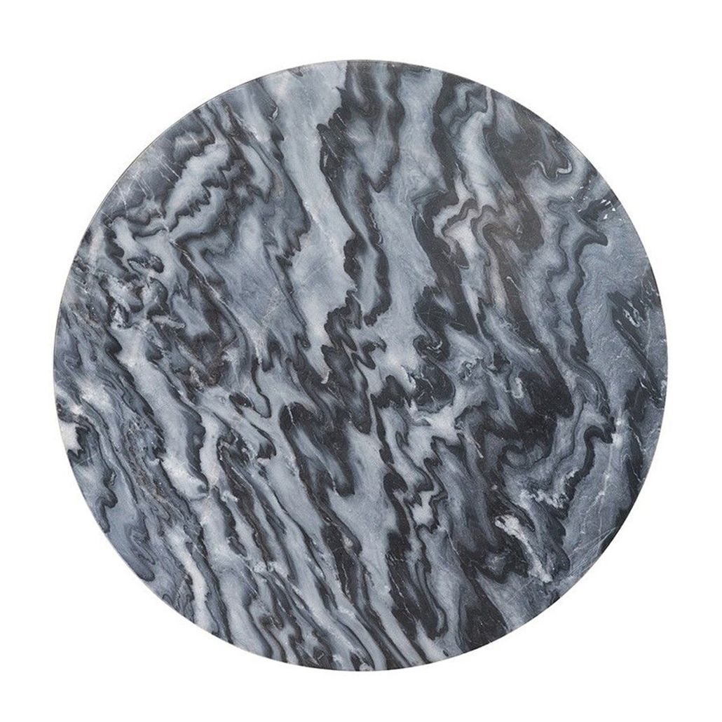 Столик кофейный с столешницей из черного мрамора Compact Black Marble Table