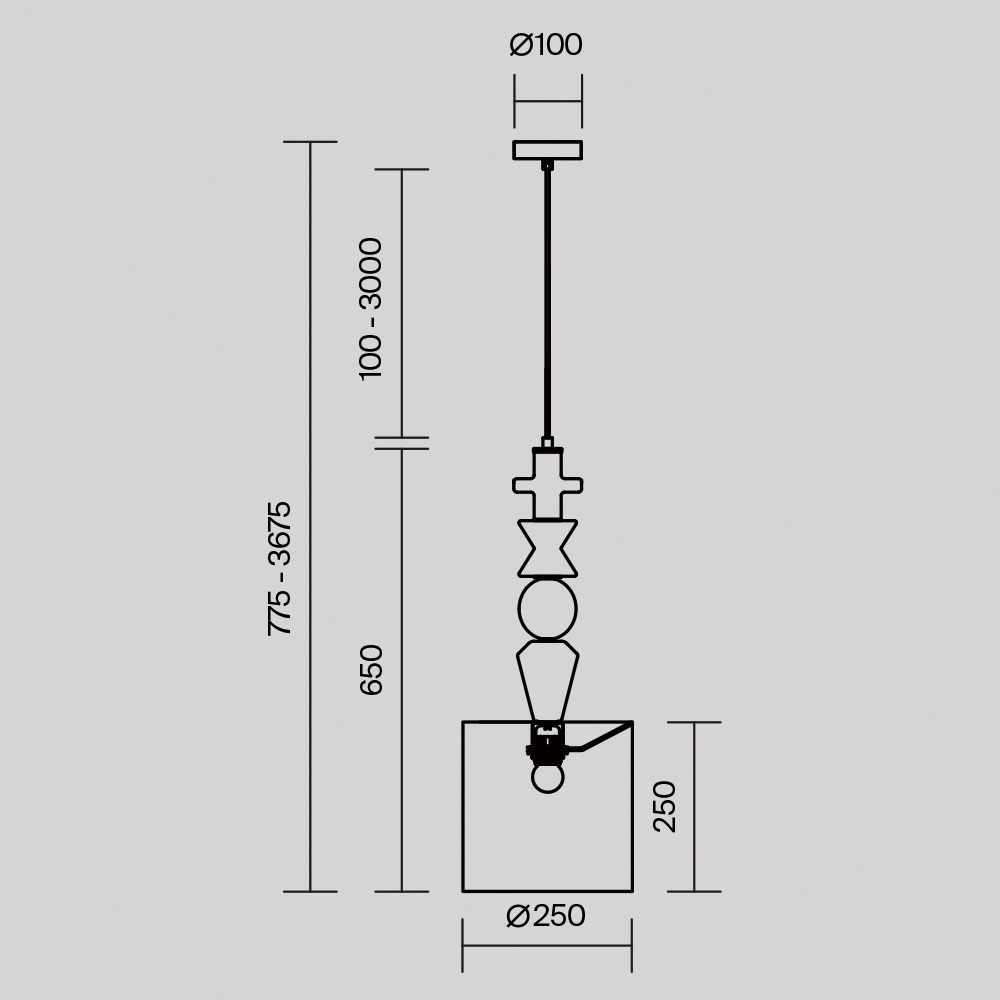 Подвесной светильник Comforty Е27