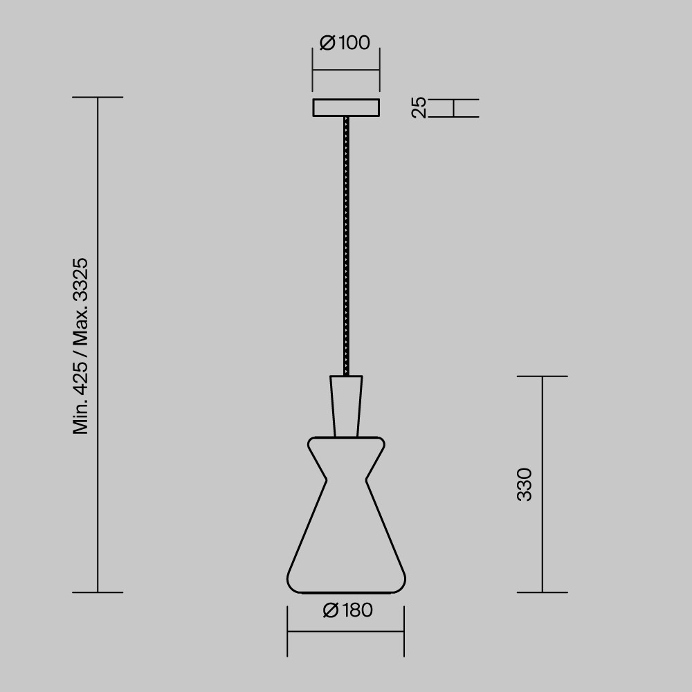 Подвесной светильник ToysС GU10