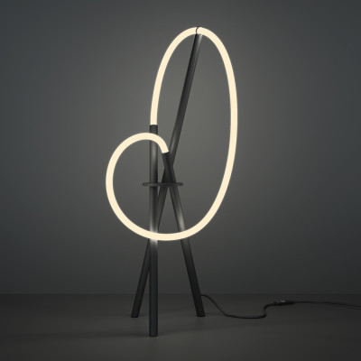 Настольный светильник Crochet Black 3000К 15Вт