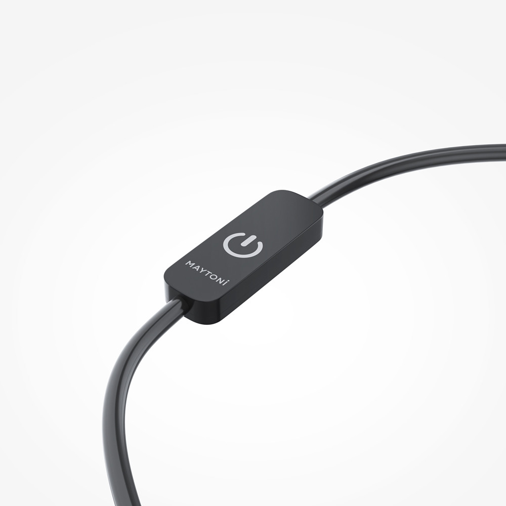 Настольный светильник Crochet Black 3000К 15Вт