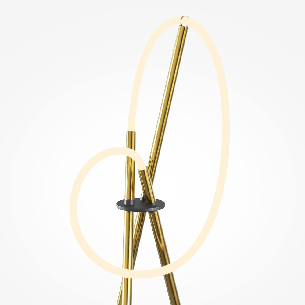 Настольный светильник Crochet Brass 3000К 15Вт