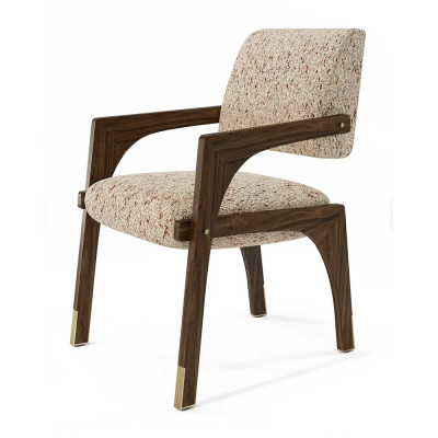 Стул Tenaine dining chair Beige and Brown