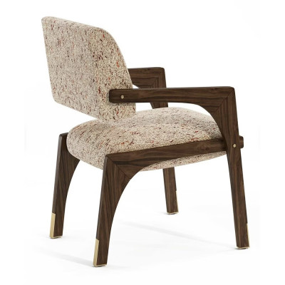 Стул Tenaine dining chair Beige and Brown