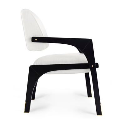 Стул Tenaine dining chair White and Black