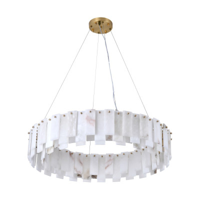 Подвесная люстра круглая Marble square Chandelier 80