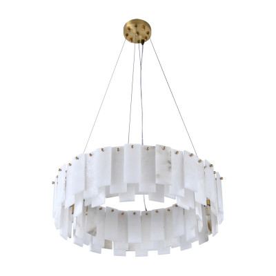 Подвесная люстра круглая Marble square Chandelier 60